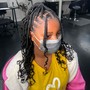 Large Pre Part for Braids