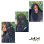 Kids box braids Age 6-12 deposit only