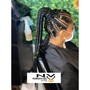 Braid up ponytail stitch or regular deposit only