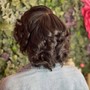 Add curls to braids