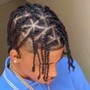 Kings Crown CornRows Man Bun