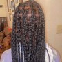 Bohemian Synthetic Knotless Braids