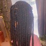 Kid's scalp braids