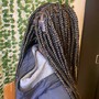 Medium Knotless Braids