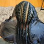 Feed-ins 2-4 braids