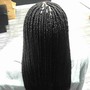 Adult Box Braids. Medium size