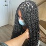 Knotless Goddess/bohemian Braids