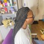 Individual Braids with crochet