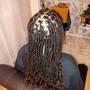 medium knotless Braids