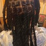 Loc Retwist shorter than 6’