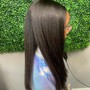 Half Up/Half Down Sew In