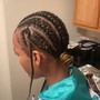 Large lemonade  Braids