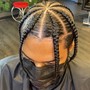 Men’s Box Braids (SHAVED SIDES)