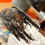 Retwist twist long hair