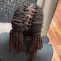 Mens invisible locs