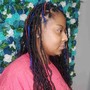 Lower back braids