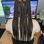 Knotless braids