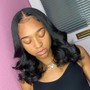 Quick Weave  + wand curls