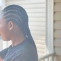 Feed-in Braids w/ hair included