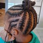 Kid's scalp Braid style (natural hair only)