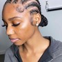 4 stitch braids crossed