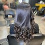 Silk Press Natural hair (read additional fee policy)