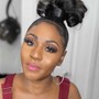 Plain Ponytail On Natural Hair