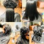 Hybrid sew in/microlinks