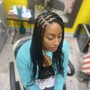 2 Feed In Braids