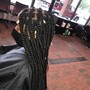 Small Knotless Box Braids