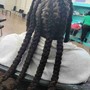 Braided plates on short locs