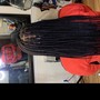 Braid down wig install