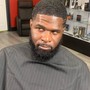 Beard Trim with Razor and Temporary Color/ beard filler