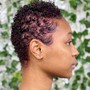 Large Natural Hair Cornrows