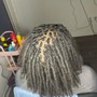 Highlights on natural hair