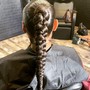 Braid retouch for individuals