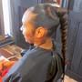 Single Individual Braids (no added hair)