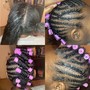 Crochet Braids/ Natural Curly Straight Hair