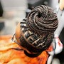 Cornrows(detailed styling)