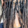 Loc Retwist (71-90 Locs) Short