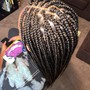 Medium Box Braids