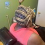 Wig braid down/ shampoo service