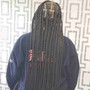 Boho Medium knotless braids