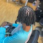 Loc Retwist + Style