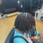 Loc Retwist + Style