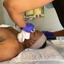 Brow Sugaring (Clean up)