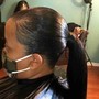 Updo style/Ponytail