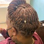 Inner loc w/no style shoulder length