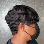 Relaxer Retouch/w/style/ moisture treatment