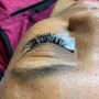 Eyelash Extension Removal someone else work